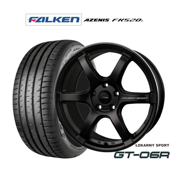 サマータイヤ ホイール4本セット BADX ロクサーニスポーツ GT-06R ファルケン AZENI...