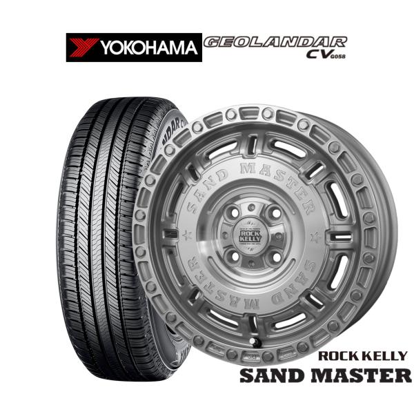 サマータイヤ ホイール4本セット BADX ロックケリー ROCK KELLY SAND MASTE...