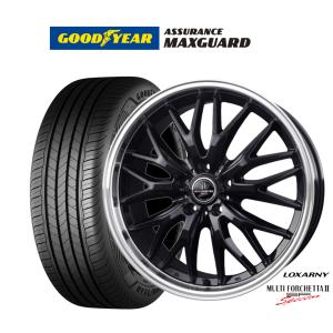 サマータイヤ ホイール4本セット BADX ロクサーニ マルチフォルケッタ２ SP-SPECTOR グッドイヤー アシュアランス マックスガード 225/45R18