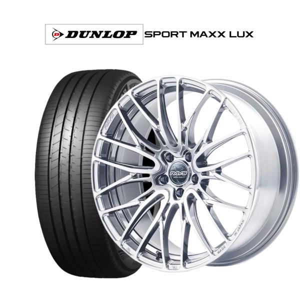 サマータイヤ ホイール4本セット レイズ HOMURA ホムラ 2×10 BD ダンロップ SPOR...