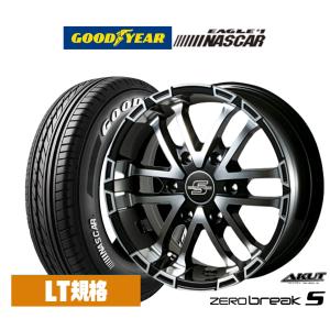 サマータイヤ ホイール4本セット アクト AKUT ゼロブレイクS グッドイヤー EAGLE イーグル #1 NASCAR (ナスカー) 215/60R17｜carport-maluzen