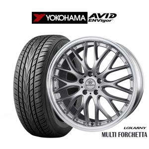 サマータイヤ ホイール4本セット BADX ロクサーニ マルチフォルケッタ ヨコハマ AVID エンビガー (S321) 245/45R19｜carport-maluzen