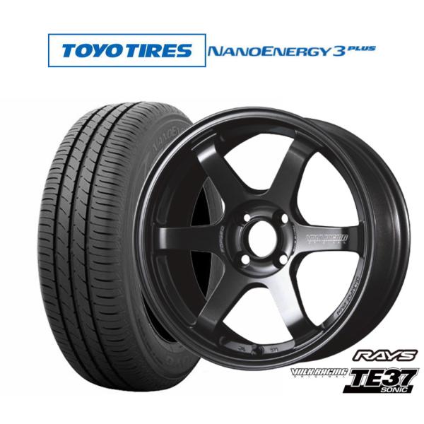 サマータイヤ ホイール4本セット レイズ ボルクレーシング TE37 SONIC(ソニック) トーヨ...