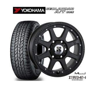 サマータイヤ ホイール4本セット MLJ エクストリーム -J(ジェイ) ヨコハマ GEOLANDAR ジオランダー A/T(G015) 225/70R16｜carport-maluzen