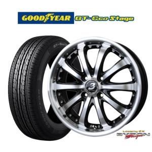 サマータイヤ ホイール4本セット BADX ロクサーニ EX バイロンスティンガー グッドイヤー GT-エコ ステージ 165/65R15