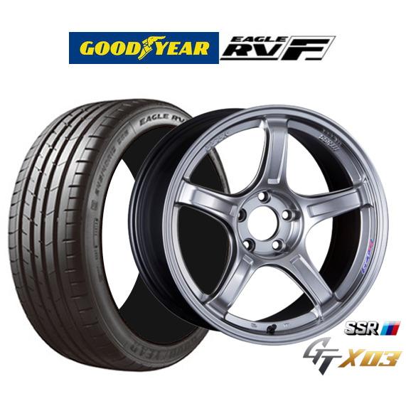 サマータイヤ ホイール4本セット タナベ SSR GT X03 グッドイヤー イーグル RV-F(R...