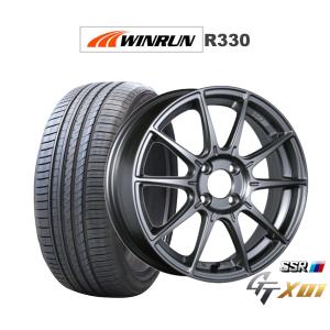 サマータイヤ ホイール4本セット タナベ SSR GT X01 WINRUN ウインラン R330 165/55R15