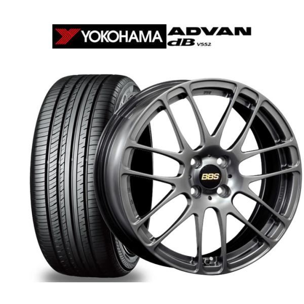 サマータイヤ ホイール4本セット BBS JAPAN RE-L2 ヨコハマ ADVAN アドバン d...