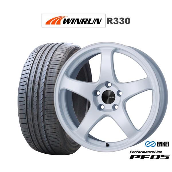 サマータイヤ ホイール4本セット エンケイ PF05 WINRUN ウインラン R330 195/4...