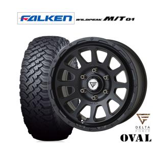 オフロードタイヤ ホイール4本セット FORCE デルタフォース OVAL
