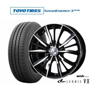 サマータイヤ ホイール4本セット ウェッズ レオニス VX トーヨータイヤ NANOENERGY ナノエナジー 3プラス  215/45R17｜carport-maluzen