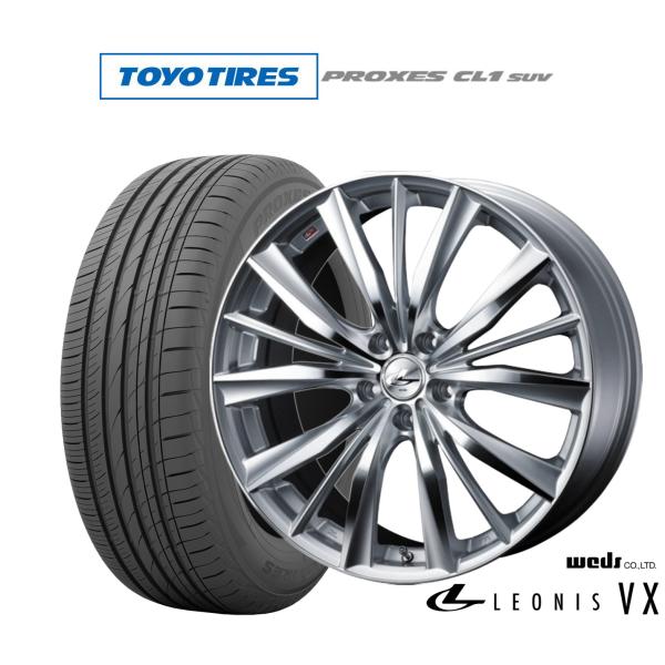 サマータイヤ ホイール4本セット ウェッズ レオニス VX トーヨータイヤ プロクセス PROXES...