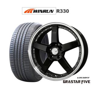 サマータイヤ ホイール4本セット BADX ロクサーニ グラスターファイブ WINRUN ウインラン R330 225/35R19｜carport-maluzen