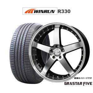 サマータイヤ ホイール4本セット BADX ロクサーニ グラスターファイブ WINRUN ウインラン R330 245/40R21｜carport-maluzen