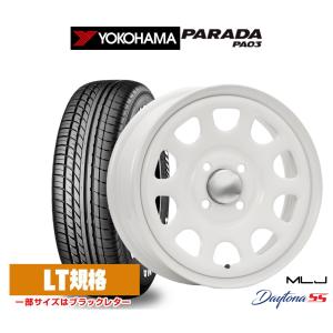 MLJ 夏タイヤ ホイール 4本 14インチ pcd100 4穴 デイトナ SS YOKOHAMA