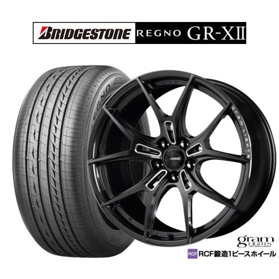 サマータイヤ ホイール4本セット レイズ グラムライツ 57 FXZ ブリヂストン REGNO レグ...