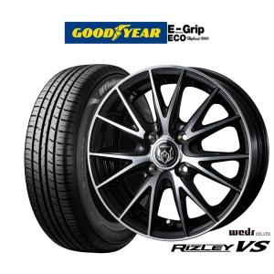 サマータイヤ ホイール4本セット ウェッズ ライツレー VS グッドイヤー エフィシエント グリップ エコ EG01 185/60R15