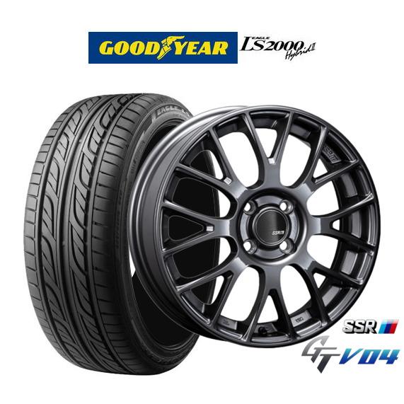 サマータイヤ ホイール4本セット タナベ SSR GT V04 グッドイヤー イーグル LS2000...