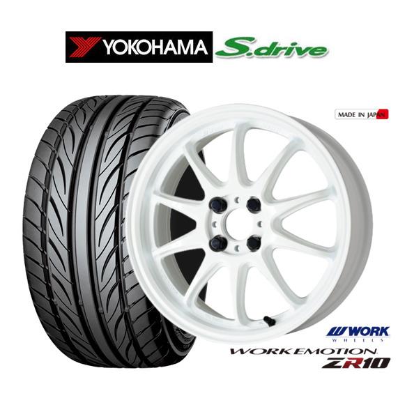 サマータイヤ ホイール4本セット ワーク エモーション ZR10 ヨコハマ DNA S.drive ...