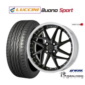 サマータイヤ ホイール4本セット ワーク リザルタード メッシュ2 LUCCINI ルッチーニ Buono Sport (ブォーノ スポーツ) 165/40R17