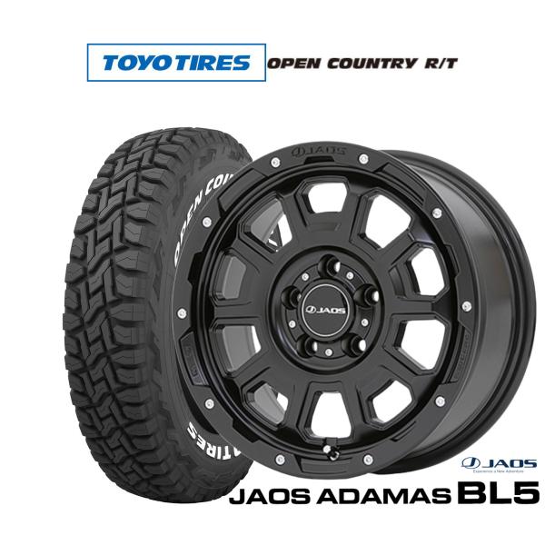 オフロードタイヤ ホイール4本セット JAOS ジャオス アダマス BL5 トーヨータイヤ OPEN...