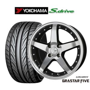 ロクサーニ サマータイヤ ホイール4本セット BADX グラスターファイブ