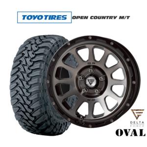 オフロードタイヤ ホイール4本セット FORCE デルタフォース OVAL