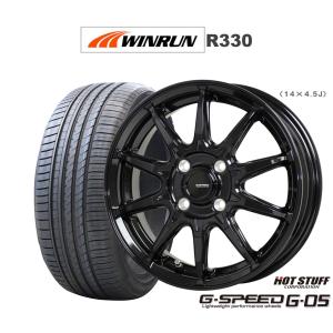 サマータイヤ ホイール4本セット ホットスタッフ G.speed G-05 WINRUN ウインラン R330 195/40R17