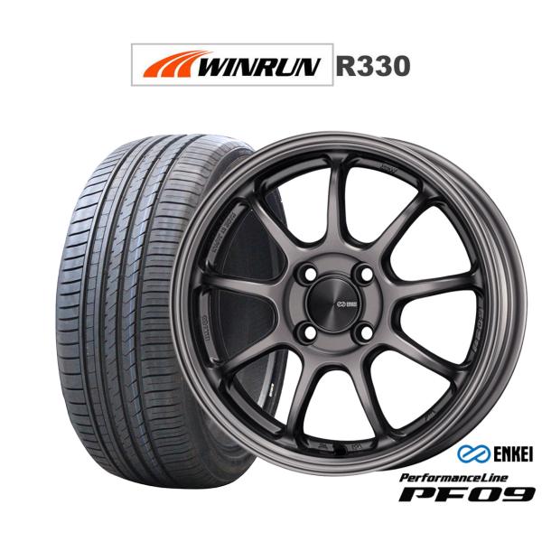 サマータイヤ ホイール4本セット エンケイ PF09 WINRUN ウインラン R330 195/5...