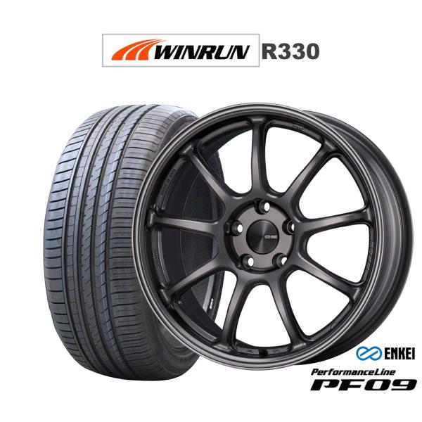 サマータイヤ ホイール4本セット エンケイ PF09 WINRUN ウインラン R330 195/4...