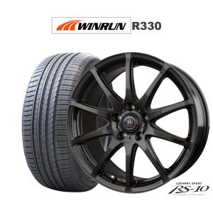 サマータイヤ ホイール4本セット BADX ロクサーニスポーツ RS-10 WINRUN ウインラン R330 195/55R16｜carport-maluzen