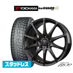 スタッドレスタイヤ ホイール4本セット BADX ロクサーニスポーツ RS-10 ヨコハマ アイスガード IG60 205/60R16