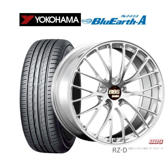 サマータイヤ ホイール4本セット BBS JAPAN RZ-D ヨコハマ BluEarth ブルーア...