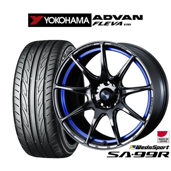 サマータイヤ ホイール4本セット ウェッズ ウェッズスポーツ SA-99R ヨコハマ ADVAN ア...