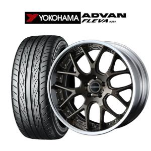 サマータイヤ ホイール4本セット ウェッズ マーベリック 1307M ヨコハマ ADVAN アドバン フレバ V701 235/45R19｜carport-maluzen