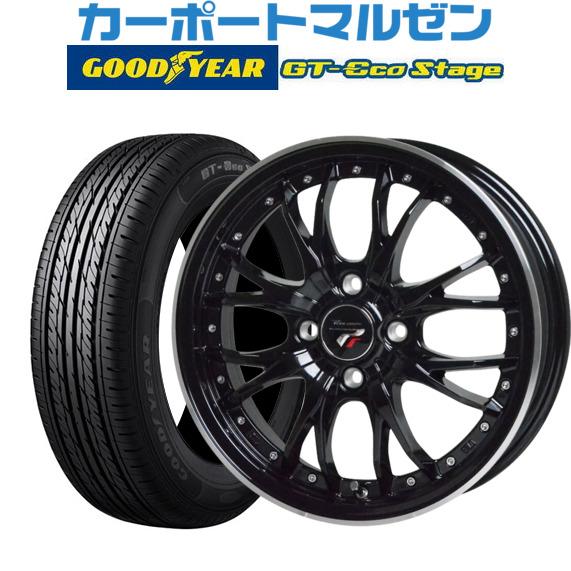 サマータイヤ ホイール4本セット ホットスタッフ プレシャス HM-3 グッドイヤー GT-エコ ス...