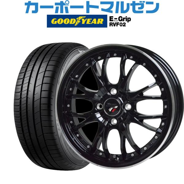 サマータイヤ ホイール4本セット ホットスタッフ プレシャス HM-3 グッドイヤー エフィシエント...