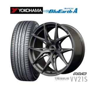 サマータイヤ ホイール4本セット レイズ ベルサス VV21S ヨコハマ BluEarth ブルーアース A (AE50) 235/30R20