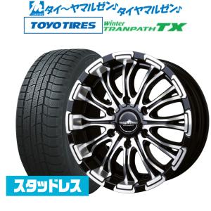 スタッドレスタイヤ ホイール4本セット BADX ロクサーニ バトルシップ トーヨー ウィンタートランパス TX 215/65R16