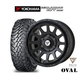 デルタフォースオーバル　トーヨーオプカンMT 4本セット　引き取り、隣県配送 4本セット デルタフォースオーバル OVAL 16x7.0J 6/139.7+38 MB