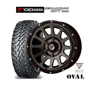 オフロードタイヤ ホイール4本セット FORCE デルタフォース OVAL