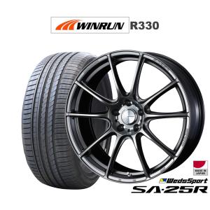 サマータイヤ ホイール4本セット ウェッズ ウェッズスポーツ SA-25R WINRUN ウインラン R330 255/40R20｜carport-maluzen