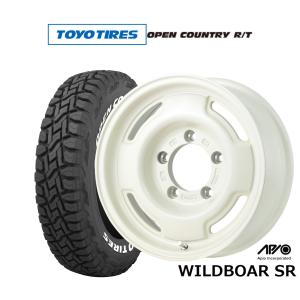 サマータイヤ ホイール4本セット アピオ WILDBOAR SR トーヨータイヤ オープンカントリー R/T  185/85R16