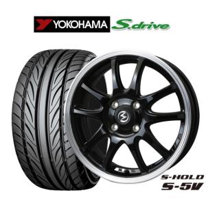 サマータイヤ ホイール4本セット BADX エスホールド S-7S ヨコハマ