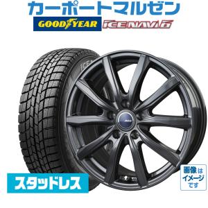 スタッドレスタイヤ ホイール4本セット BADX D,O,S(DOS) GS-1 グッドイヤー ICE NAVI アイスナビ 6 日本製 (2020年製) 195/65R15