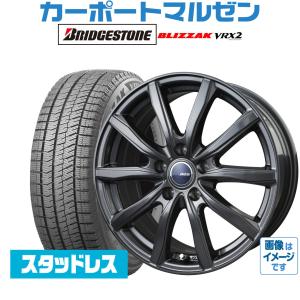 スタッドレスタイヤホイール4本セット BADX D,O,S(DOS) GS-1 ブリヂストン BLIZZAK ブリザック VRX2 195/65R15