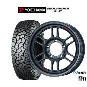 サマータイヤ ホイール4本セット エンケイ RPT1 For JIMNY ヨコハマ GEOLANDAR ジオランダー X-AT (G016) 195/80R16｜カーポートマルゼン