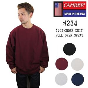 CAMBER キャンバー スウェット 厚手 トレーナー 234 クロスニット 裏