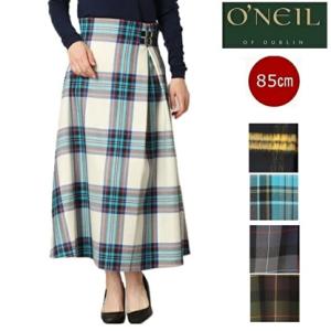 未使用級 オニールオブダブリン♡コンビネーション ラップ フレアスカート 英国製 O'Neil Of Dublin(オニール オブ ダブリン)の【HPS別注】WRAP SWING