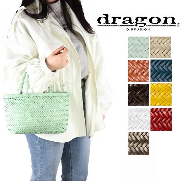 DRAGON DIFFUSION ドラゴン レザー メッシュバッグ ショルダーバッグ トートバッグ ...